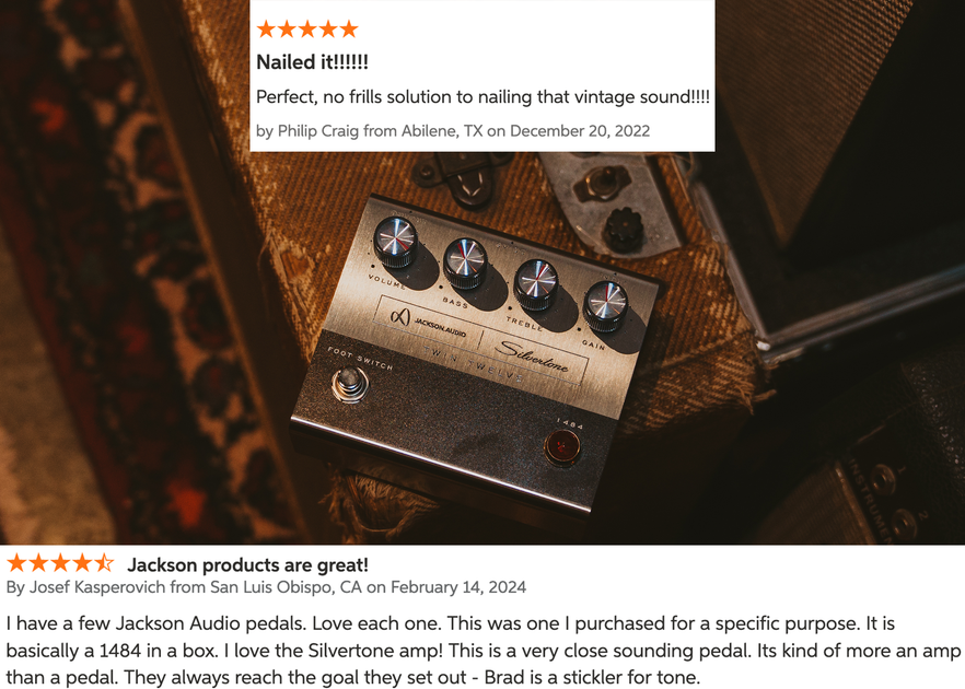 1484 - Twin Twelve Pedal – Jackson Audio 1484 - Twin Twelve Pedal – Jackson Audio