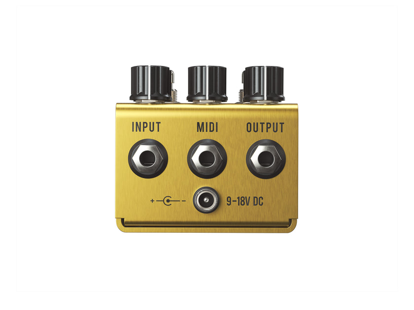 gold drive pedal Golden Boy Transparent Overdrive
