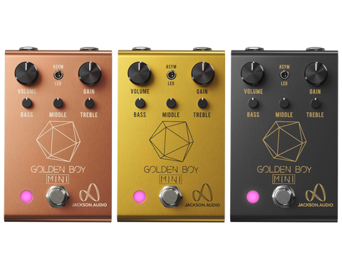 JACKSONlAUDIO GOLDEN BOY MINI ギターエフェクター Golden Boy Mini Overdrive – Jackson Audio