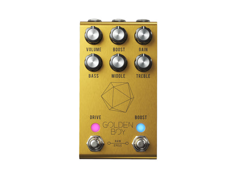 transparent overdrive guitar pedal Golden Boy Transparent Overdrive