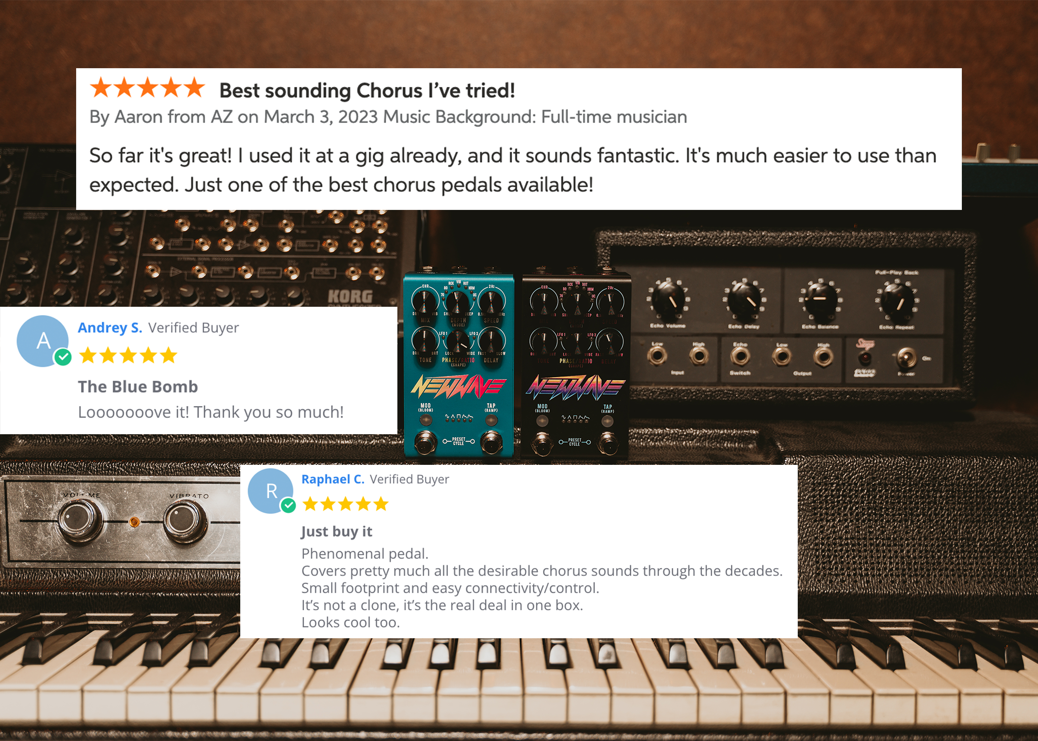 New Wave Analog Chorus/Vibrato – Jackson Audio